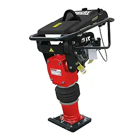 Вібронога бензинова HECHT1118, Loncin OHV об'ємом 196 куб.см, сила удару 70 Нм, підошва 275 х 335 мм