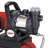 Поверхневий насос HECHT3331 Потужність 1,1кВт, висота подачі 45 м, продуктивність 4600 л/год, тиск 4,5 бар бак для води 24 л., фото 2