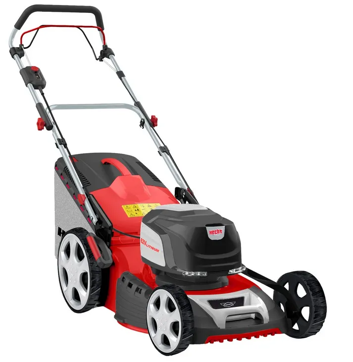 Косарка акумуляторна HECHT 6246 S (без АКБ та ЗП) 62 В, 46 см, 25-75 мм, 3 км/год, 60л., фото 1