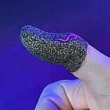 Напальчники з нейлоном DEER (1 пара 2 шт) для ігор на телефоні смартфоні планшеті pubg пабг пубг cod warzone, фото 5