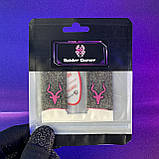 Напальчники з нейлоном DEER (1 пара 2 шт) для ігор на телефоні смартфоні планшеті pubg пабг пубг cod warzone, фото 8