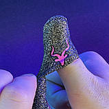 Напальчники з нейлоном DEER (1 пара 2 шт) для ігор на телефоні смартфоні планшеті pubg пабг пубг cod warzone, фото 4