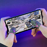 Напальчники з нейлоном DEER (1 пара 2 шт) для ігор на телефоні смартфоні планшеті pubg пабг пубг cod warzone, фото 7