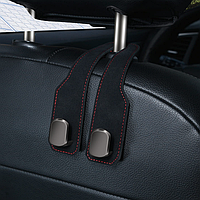 Тримач автомобільний на підголівник Чорний (з 2 укріпленими Пластиковими гачками)