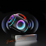 Музична колонка з бездротовим мікрофоном та пультом ZQS8210 Bluetooth, фото 7