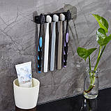 Тримач для зубних щіток на 5 штук, фото 5