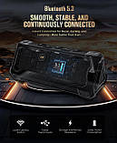 Портативна bluetooth-колонка MLOVE P3 (28W, 3600 mAh, RGB, IPX7, USB-C, Micro SD, BT 5.3, TWS, 12 годин), фото 8