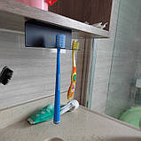 Тримач для зубних щіток на 5 штук під полицю, фото 3