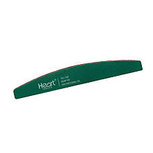 Пилка для нігтів Heart Half SHARP PRO 150/150 (зелений півмісяць)