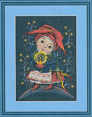 Набір для вишивання "Cristmas Light". AIDA 16CT, 17*22 см БЕЗ нанесення на канву схеми.