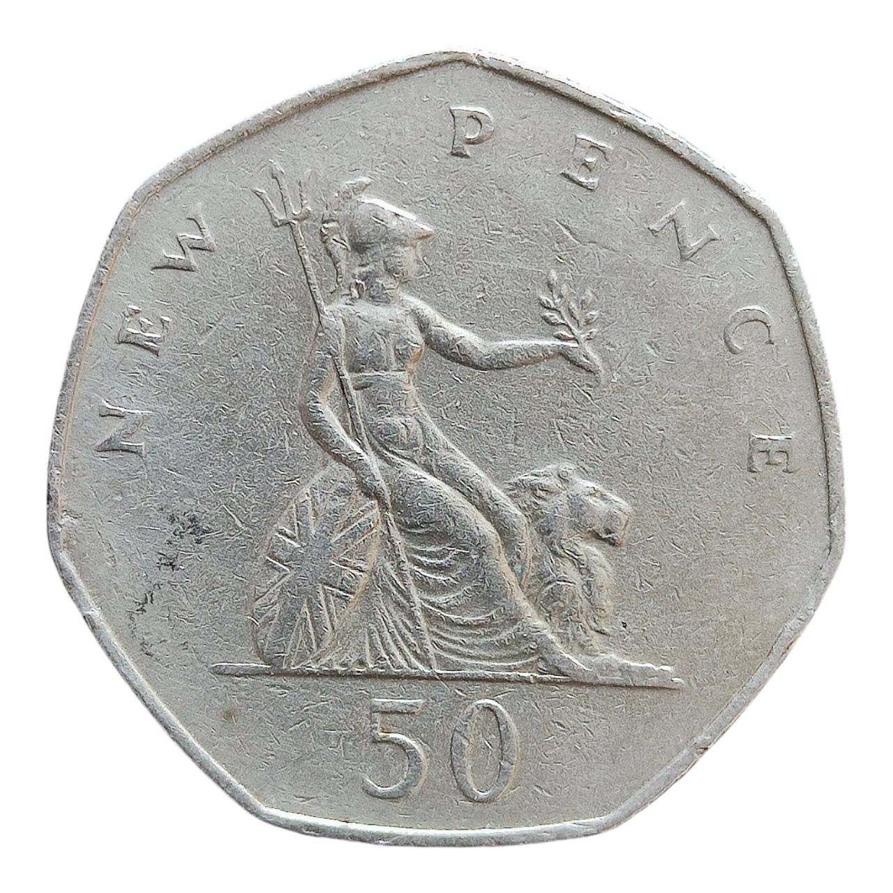 Велика Британія 50 нових пенсів, 1978