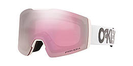 Гірськолижна маска Oakley Fall Line M (XM) Factory Pilot White лінза Prizm Hi Pink