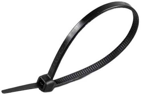 Кабельна стяжка 5х300 чорн. NoS 9034, фото 1