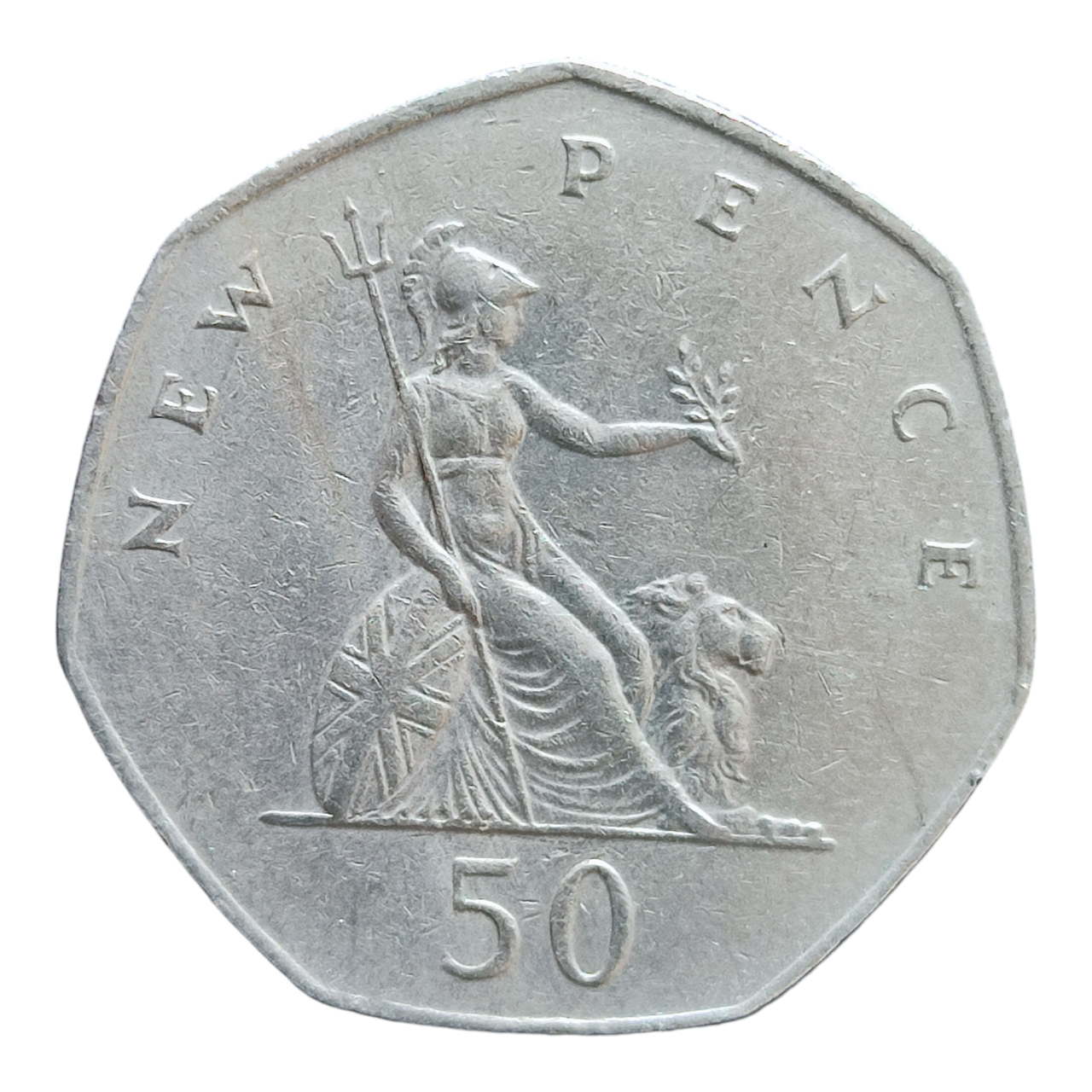 Велика Британія 50 нових пенсів, 1981