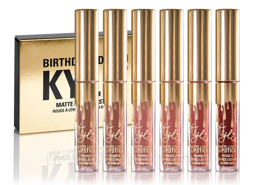 Колекція матових рідких помад KYLIE BIRTHDAY EDITION