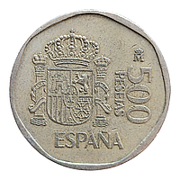 Іспанія 500 песет, 1989