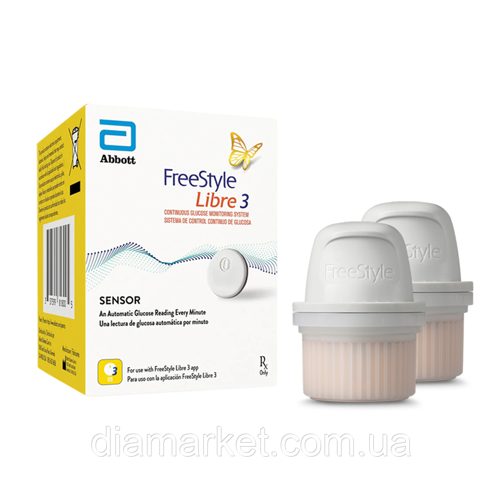 Сенсор FreeStyle Libre 3 (Фристайл Лібре 3) 2 шт.