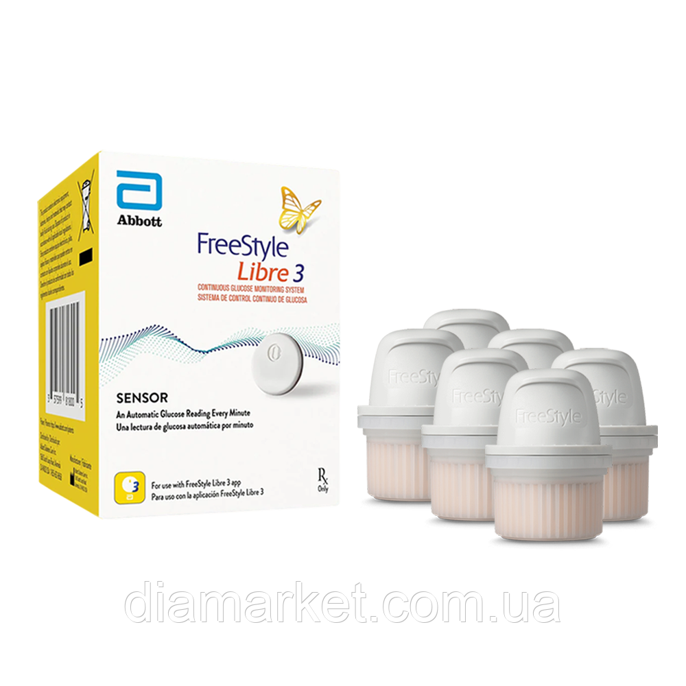 Сенсор FreeStyle Libre 3 (Фристайл Лібре 3) 6 шт.