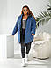 Куртка - жилетка жіноча 2в1 батал 1411/2ну р.52-70, фото 6