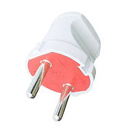 Вилка електрична 10A євро без заземлення TechnoSystems