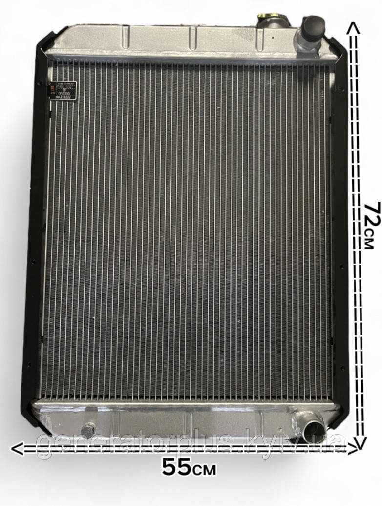 Радіатор охолодження (Ш55*В72, верхній R нижній R), фото 1