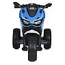 Дитячий електро мотоцикл триколісний на акумуляторі Ducati M 4053 для дітей 2-6 років Синій, фото 2