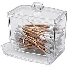 Органайзер прозорий квадратний для паличок 8057