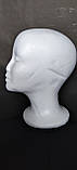 Біла жіноча голова манекен із пінопласту Б/В РОЗПРОДАЖ, фото 8