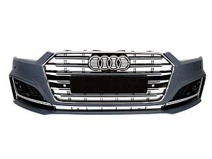 Передній бампер у стилі S-Line на Audi A5 F5 2016-2020 рік (V1)
