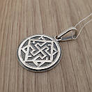 Cрібна підвіска чоловіча Валькірія. Срібний кулон оберіг амулет, фото 10