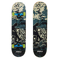 Скейтборд дерев'яний в зборі з канадського клена 31in (колесо-PU, р-р деки 78х20х1, 2см, АВЕС-9) (SK-822)