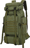 Тактичний рюкзак/ туристичний похідний рюкзак 72х34х17 см Eagle M13 80 л Green