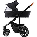 Люлька для коляски Britax Romer Smile III Fossil Grey Темно-Сірий, фото 4