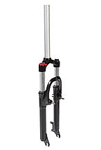 Вилка 26" ST 1-1/8" AM з лок. disc/v-br шток-260мм ход-100mm чорний FSD LJ-536M