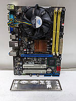Материнська плата ASUS P5KPL-AM LGA775 G31 та процесор Core2Duo E5300