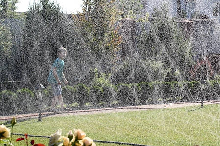 Шланг туман стрічка Silver Spray на метраж, ширина поливу 6 м, діаметр 32 мм, Presto-PS, фото 3