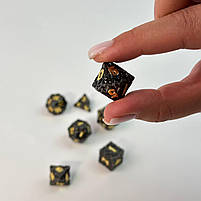 Металеві кубики для рольових ігор Dungeons & Dragons (D&D), 7шт , 803021, фото 7
