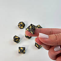 Металеві кубики для рольових ігор Dungeons & Dragons (D&D), 7шт , 803021, фото 5