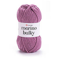Yarnart MERINO BULKY (Мерино Булки) № 3017 суха троянда (Пряжа напіввовняна, нитки для в'язання)