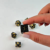 Металеві кубики для рольових ігор Dungeons & Dragons (D&D), 7шт , 803021, фото 6