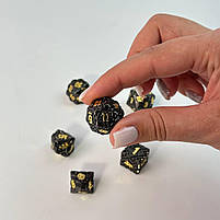 Металеві кубики для рольових ігор Dungeons & Dragons (D&D), 7шт , 803021, фото 8