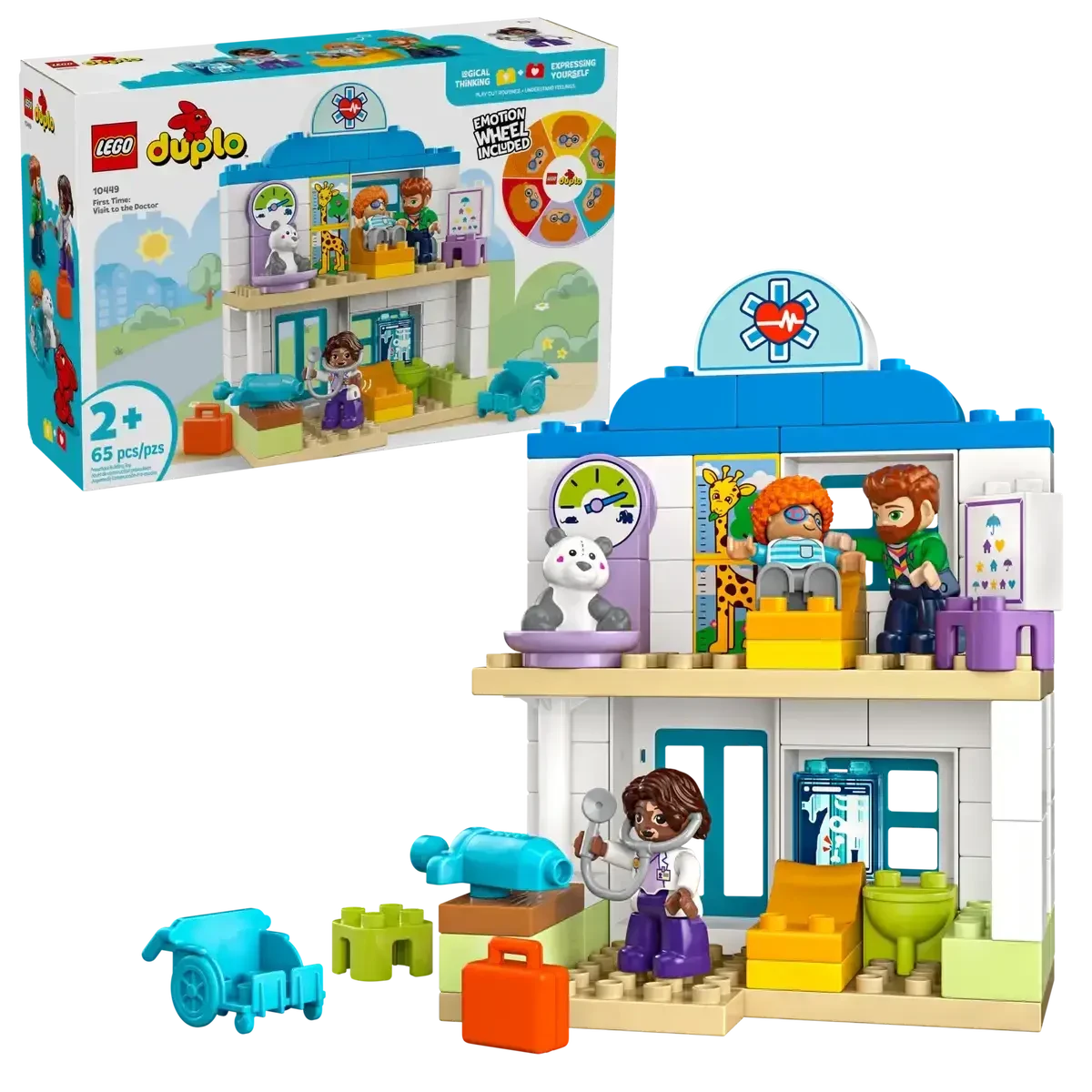 Конструктор LEGO DUPLO Візит до лікаря, фото 1