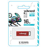 Флеш-накопичувач Wibrand USB 2.0 Chameleon 16Gb Red (WI2.0/CH16U6R), фото 3