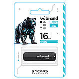 Флеш-накопичувач Wibrand USB 2.0 Grizzly 16Gb Black (WI2.0/GR16P3B), фото 3