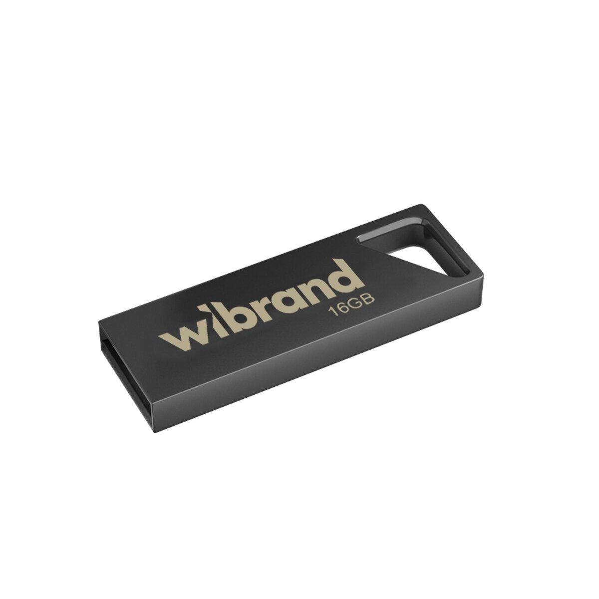 Флеш-накопичувач Wibrand USB 2.0 Stingray 16Gb Grey (WI2.0/ST16U5G)