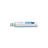 Flash A-DATA USB 2.0 C008 32Gb White/Blue (AC008-32G-RWE), фото 4