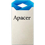 Флеш-накопичувач Apacer USB 2.0 AH111 32GB Blue (AP32GAH111U-1), фото 4