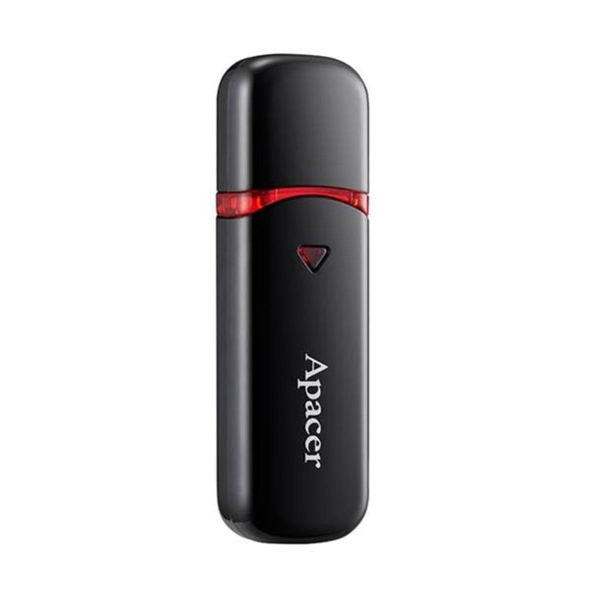 Флеш-накопичувач Apacer USB 2.0 AH333 32Gb black (AP32GAH333B-1)