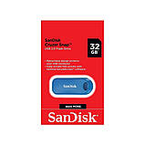 Flash SanDisk USB 2.0 Cruzer Snap 32Gb Blue (SDCZ62-032G-G35B), фото 4