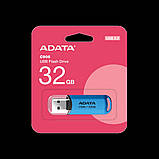Flash A-DATA USB 2.0 C906 32Gb Water Blue (AC906-32G-RWB), фото 4